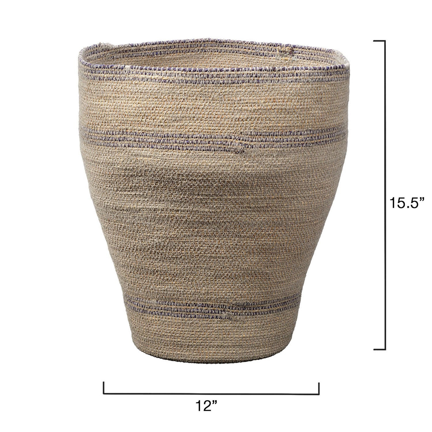 Jamie Young Trophy Blue Basket