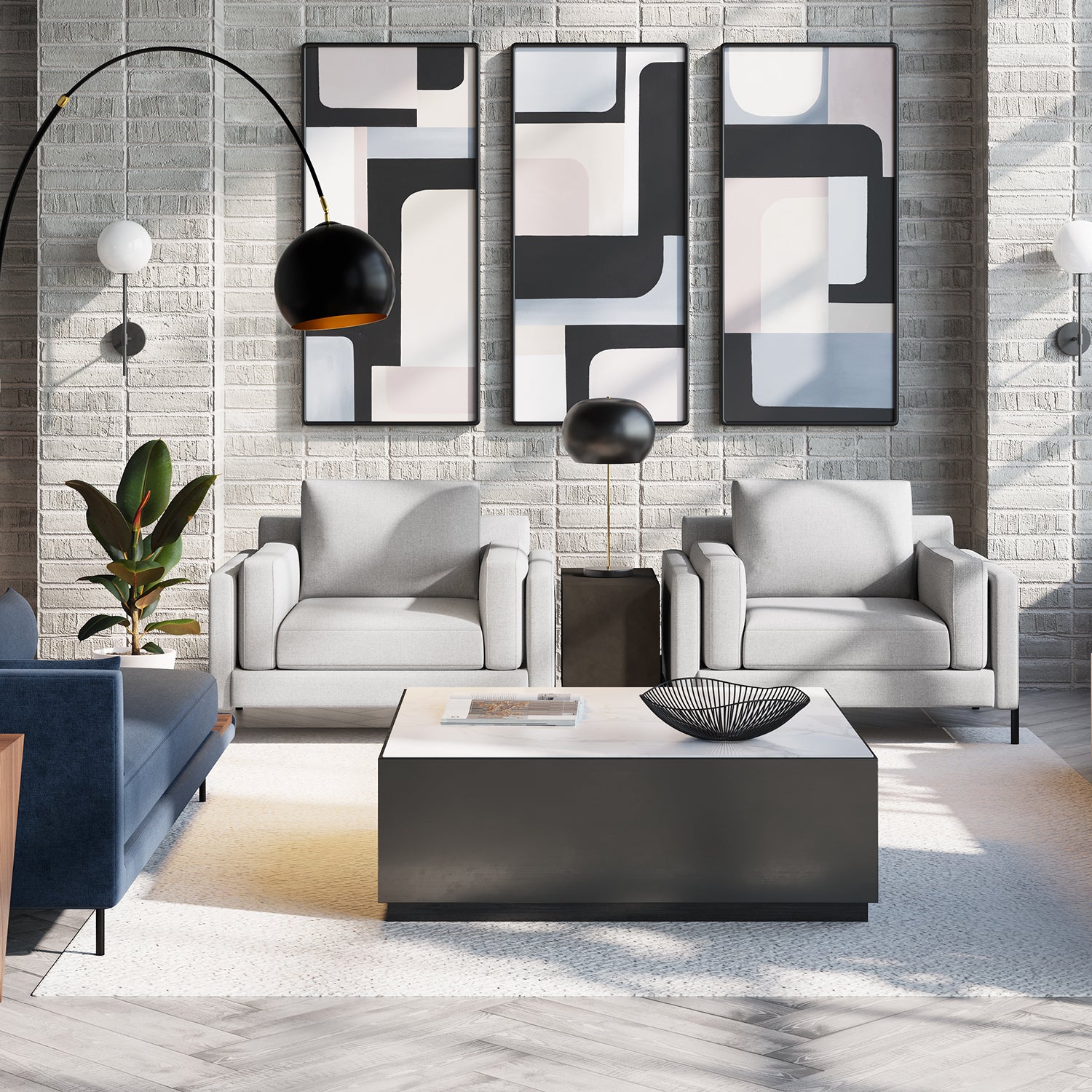 Sunpan Selah Coffee Table