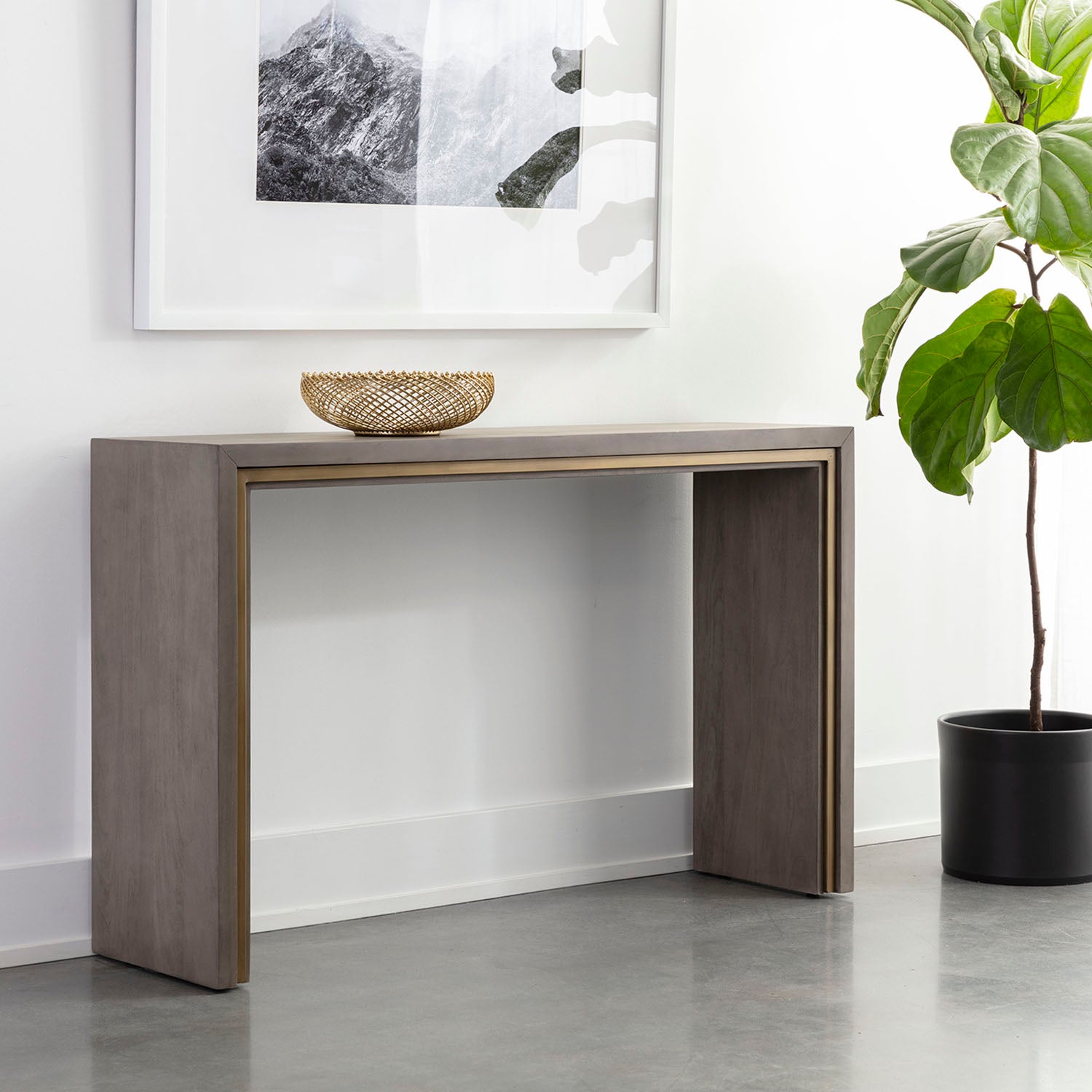 Sunpan Hilbert Console Table