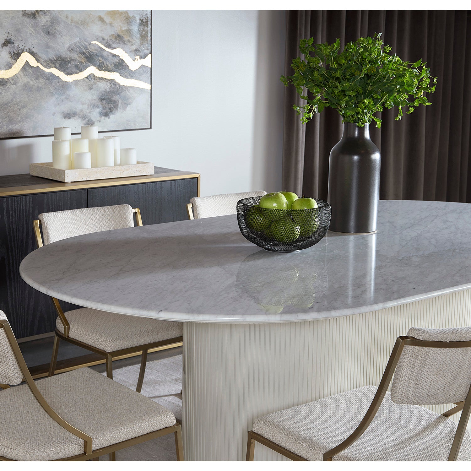 Sunpan Paloma Oval Dining Table