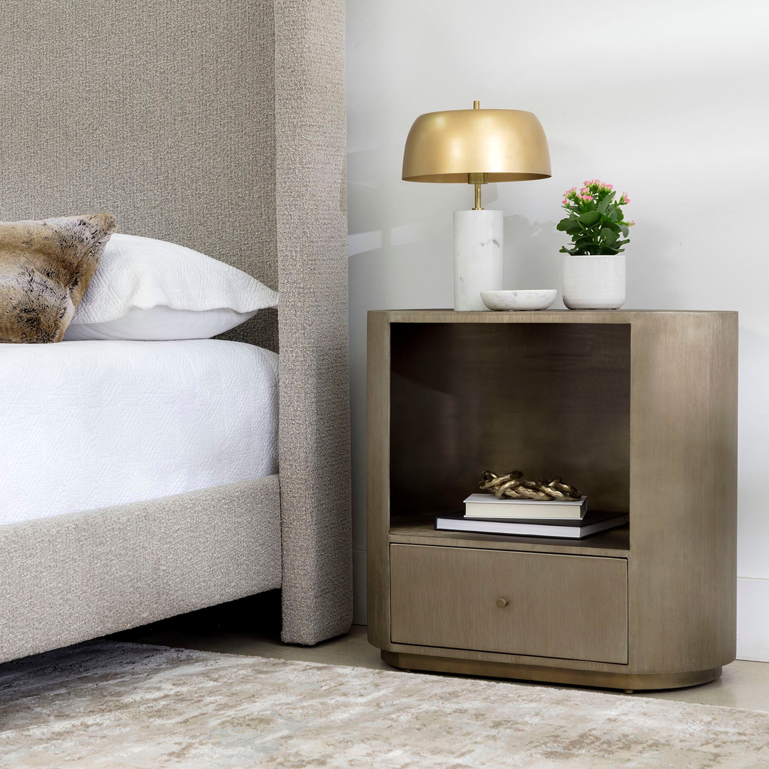 Sunpan Siena Nightstand Set of 2