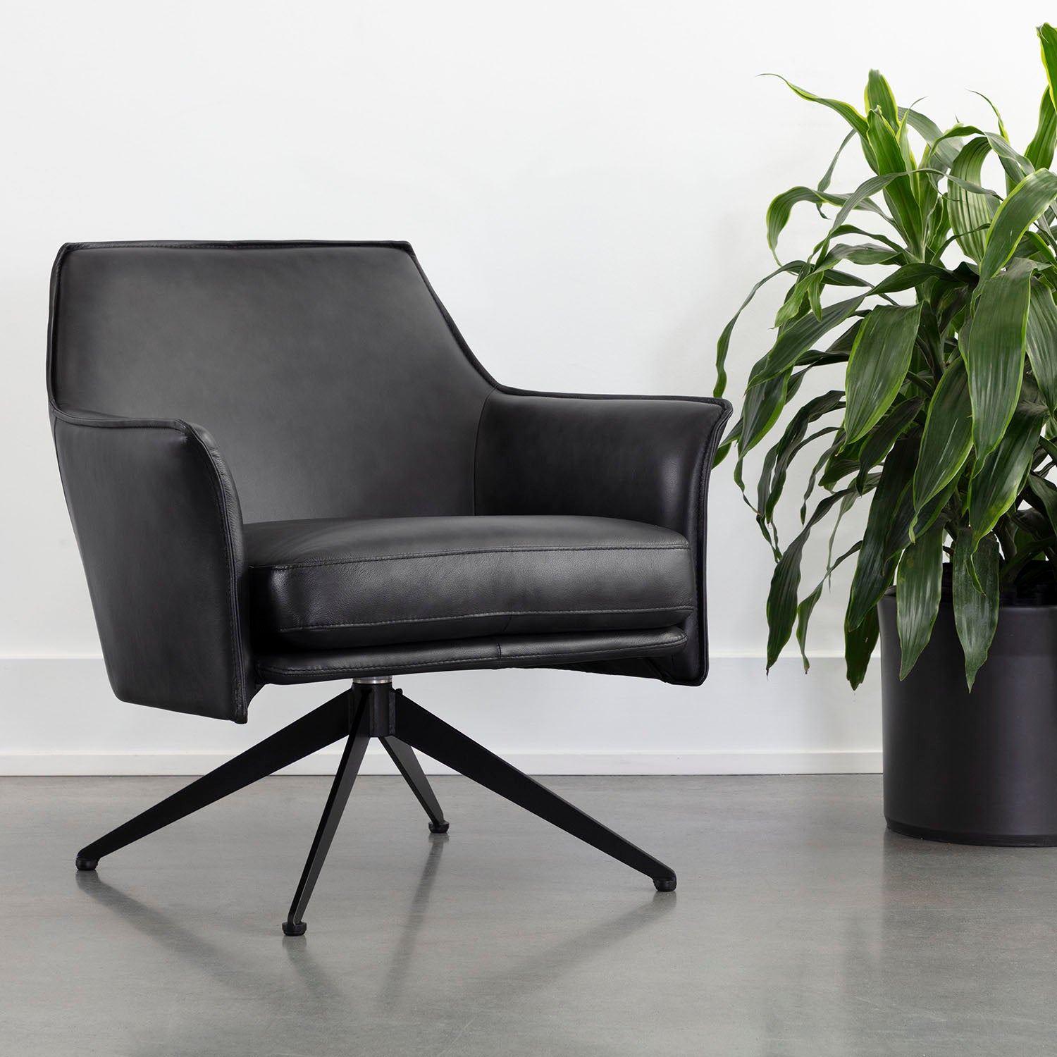 Sunpan Crosby Swivel Lounge Chair