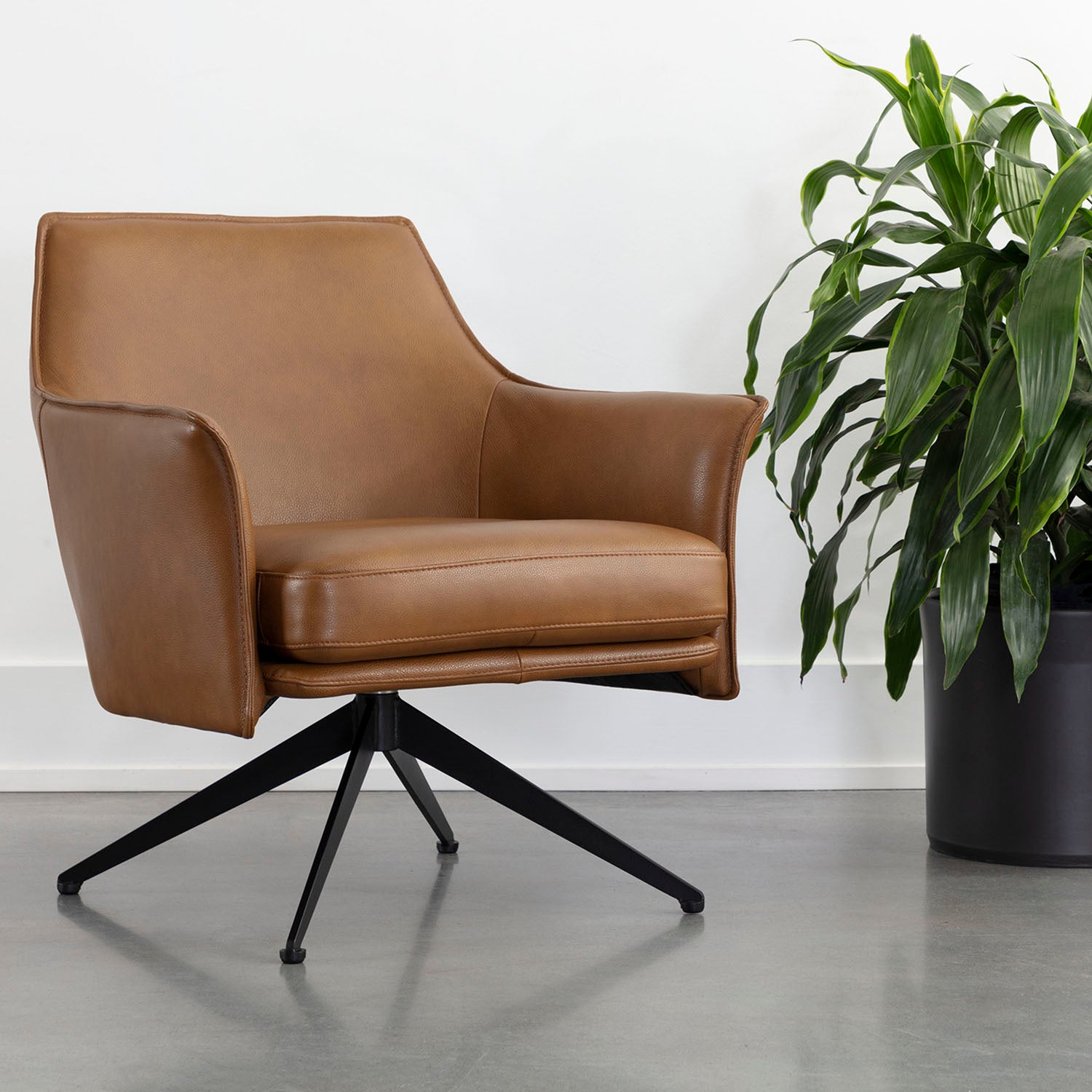 Sunpan Crosby Swivel Lounge Chair