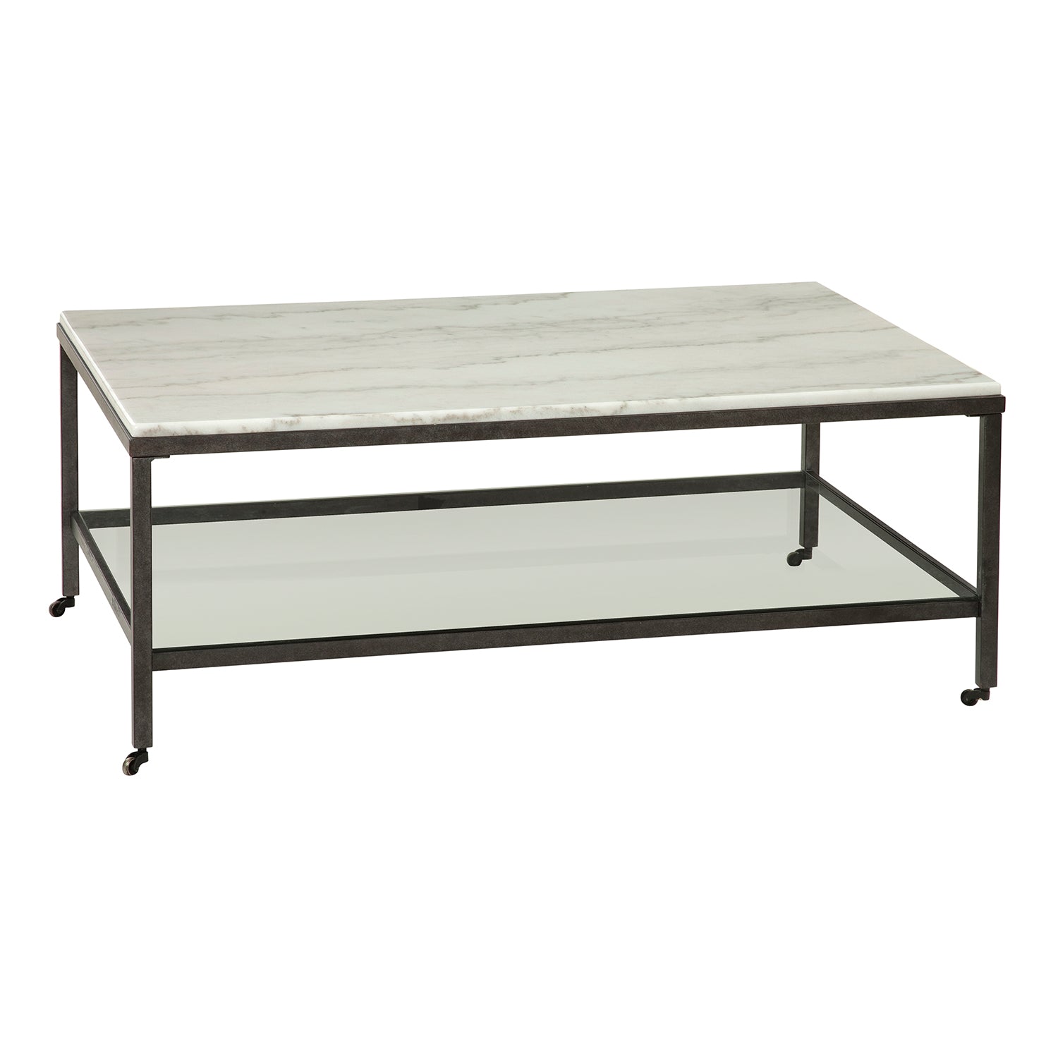 Bassett Mirror Whitman Rectangular Cocktail Table