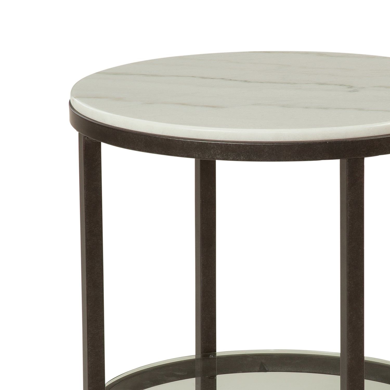Bassett Mirror Whitman Round End Table