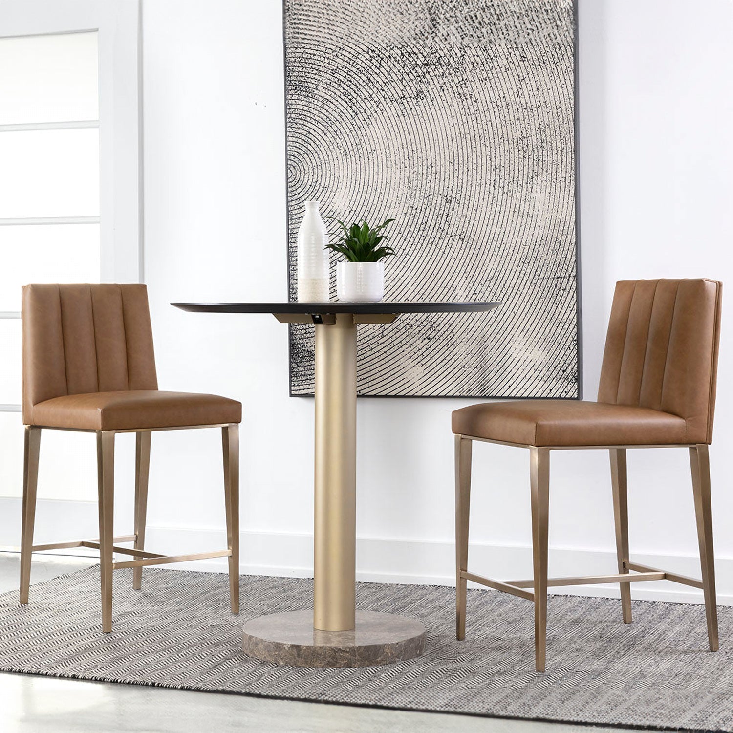 Sunpan Wilbur Counter Stool Set of 2