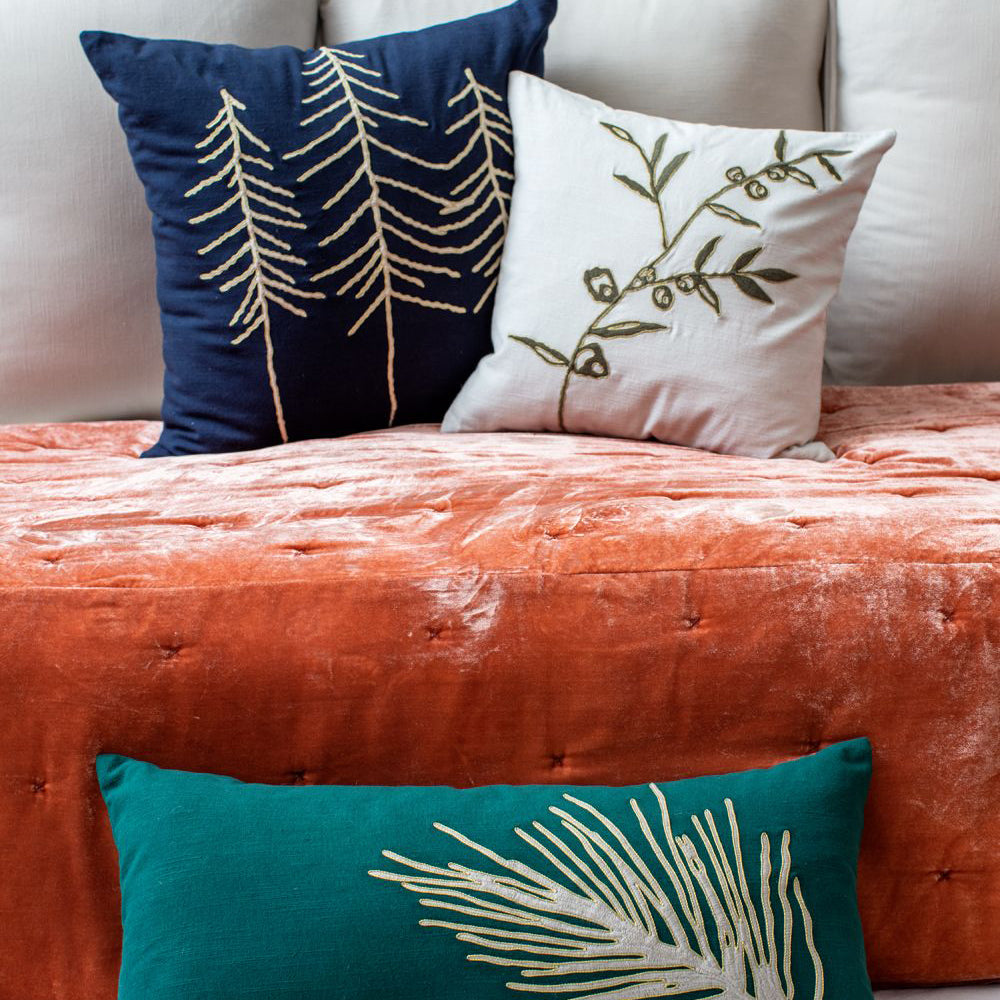 Terran Blue Pillow Cover