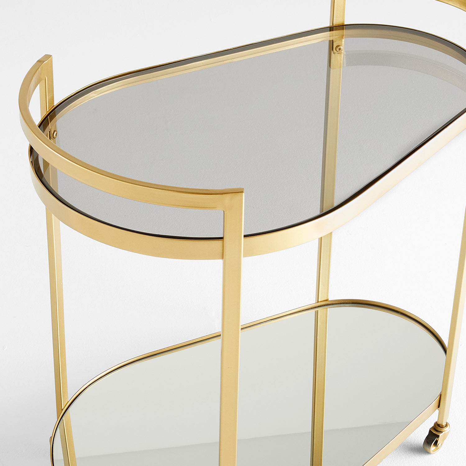 Cyan Design Cosmo Gold Bar Cart