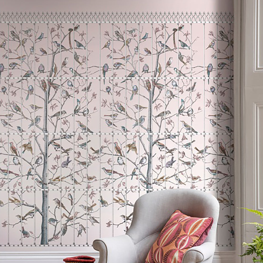 Cole & Son Fornasetti Uccelli Mural Wallpaper