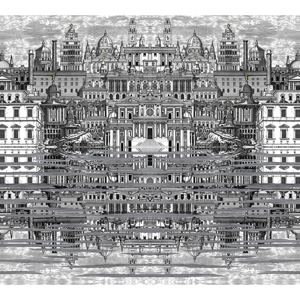 Cole & Son Fornasetti Senza Tempo Riflesso Mural Wallpaper