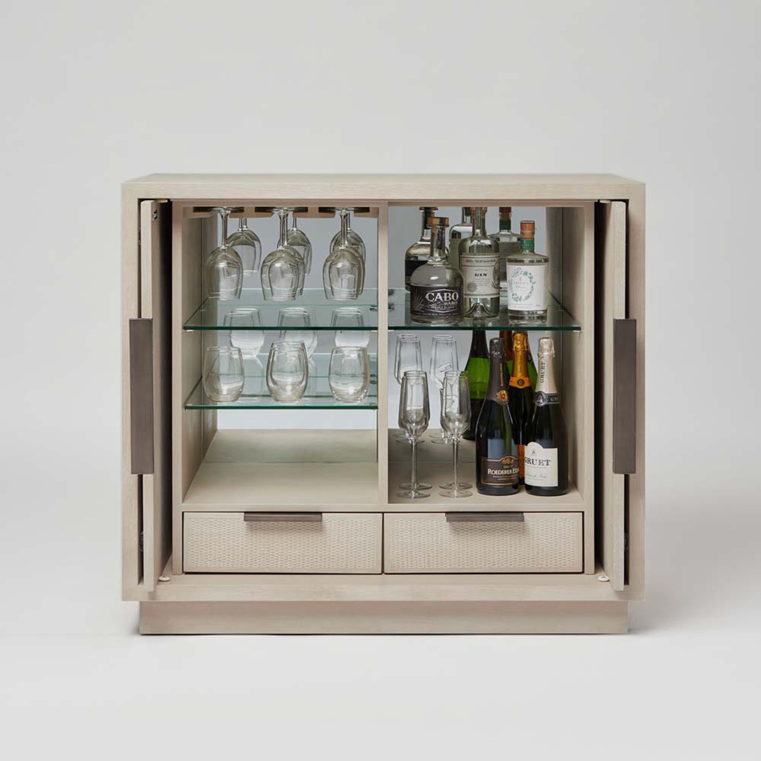 Interlude Home Holmes Cliffside Bar Cabinet