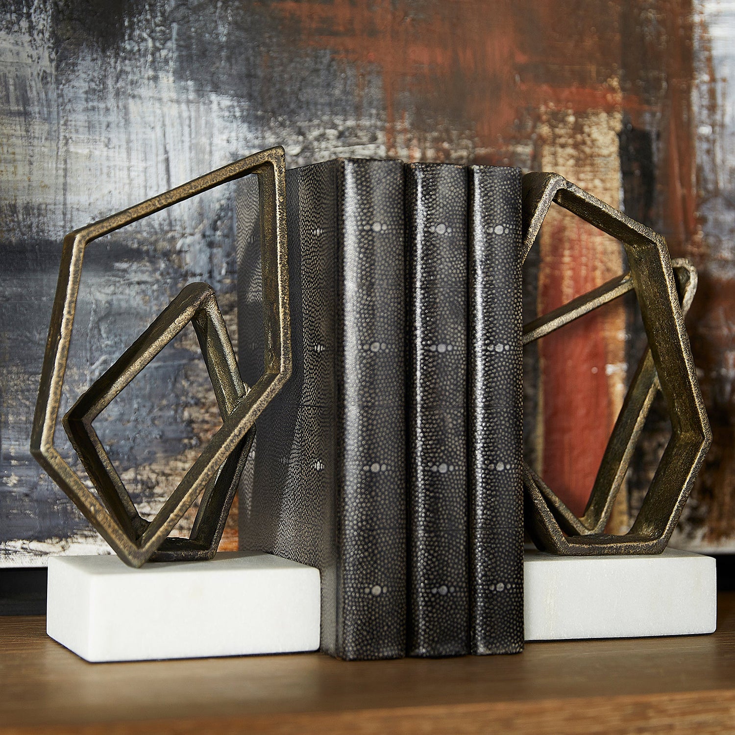 Cyan Design x J Kent Martin Euclid Bookend Set