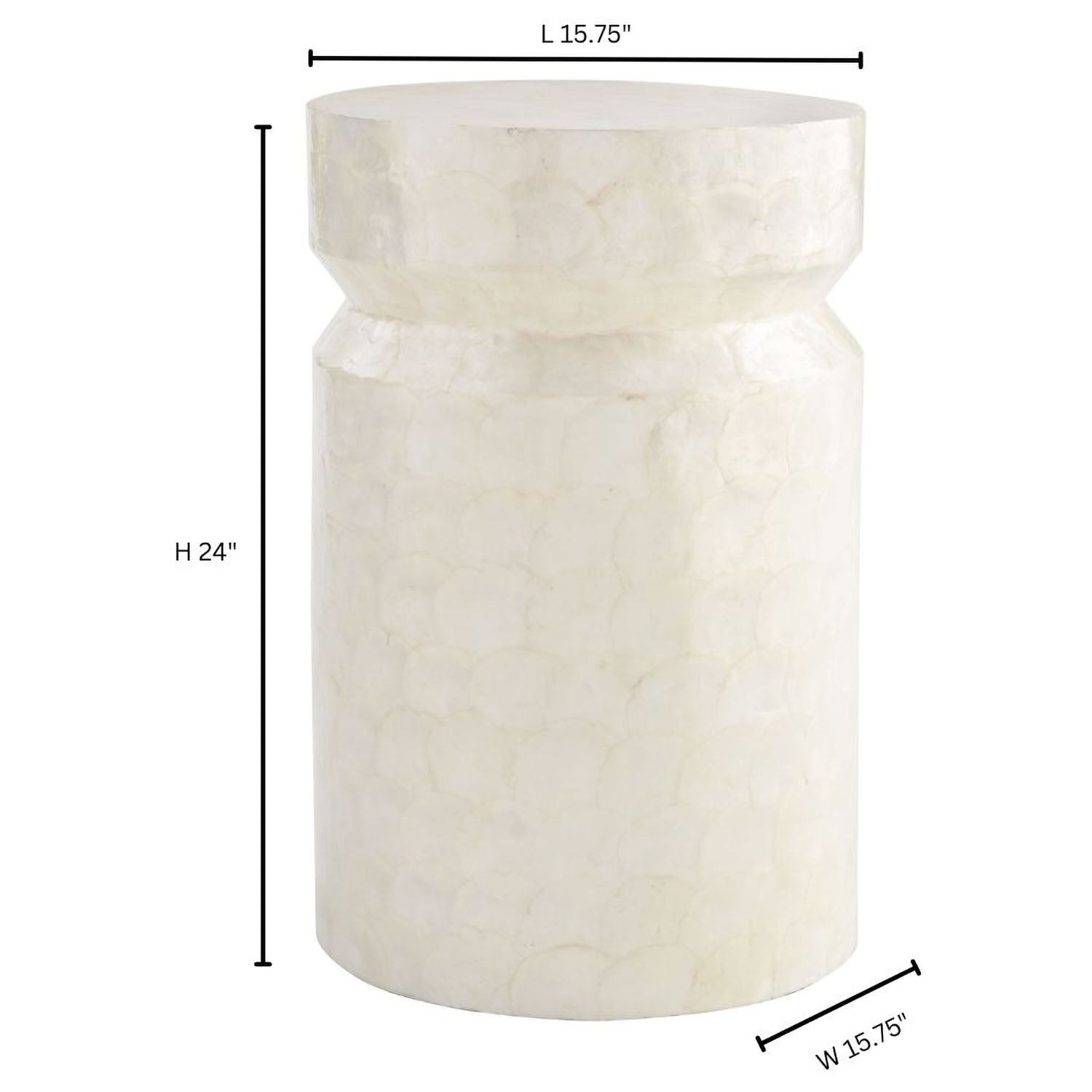 Cyan Design x J Kent Martin Triton Side Table