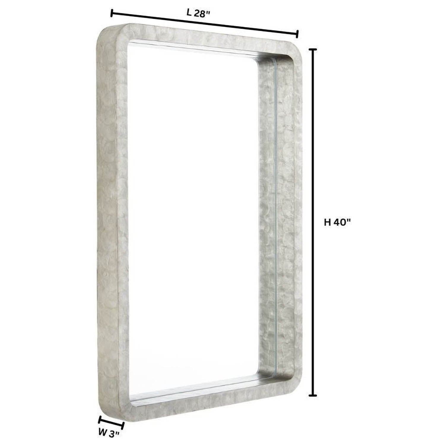 Cyan Design x J Kent Martin Triton Rectangular Mirror