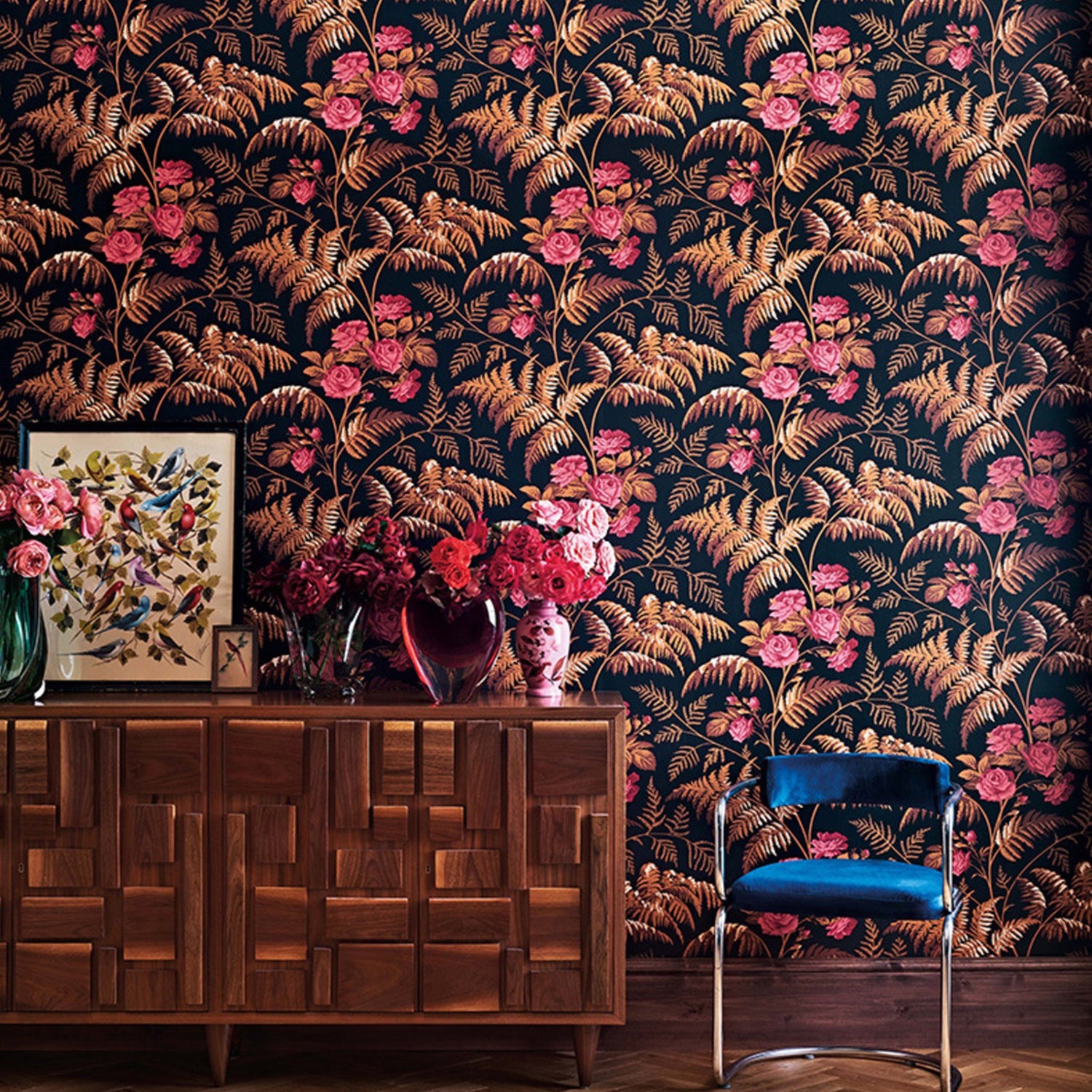 Cole & Son Botanical Botanica Rose Wallpaper
