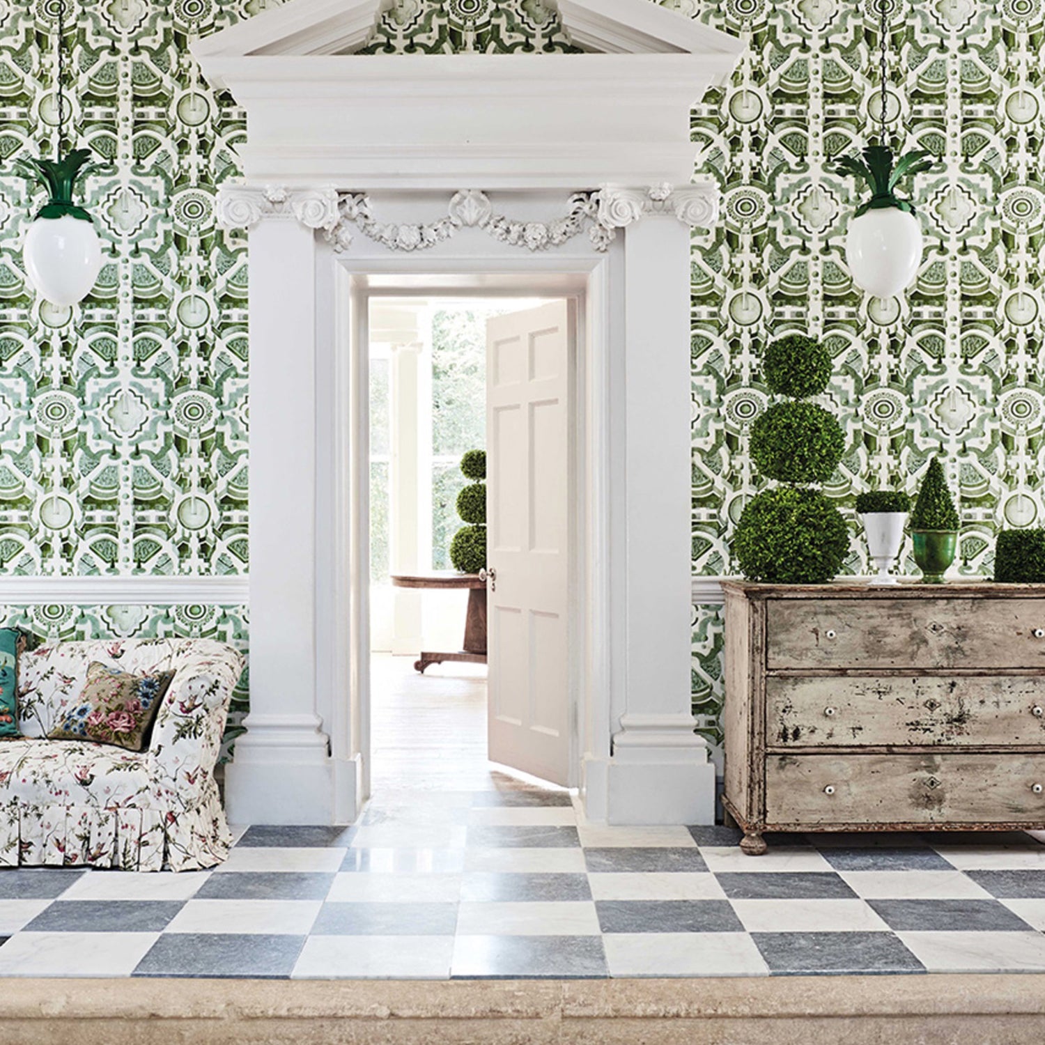 Cole & Son Botanical Botanica Topiary Wallpaper