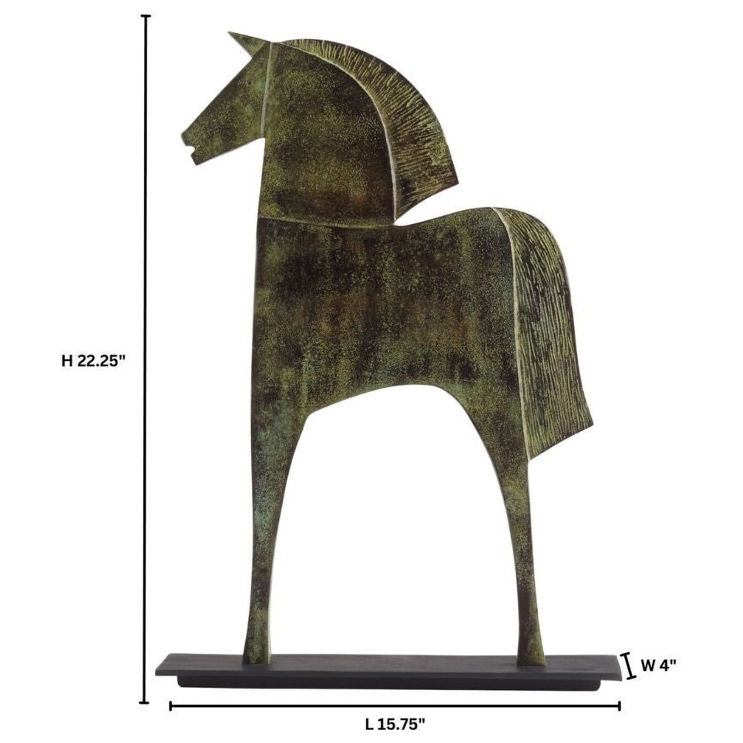 Cyan Design Etruscan Steed Sculpture