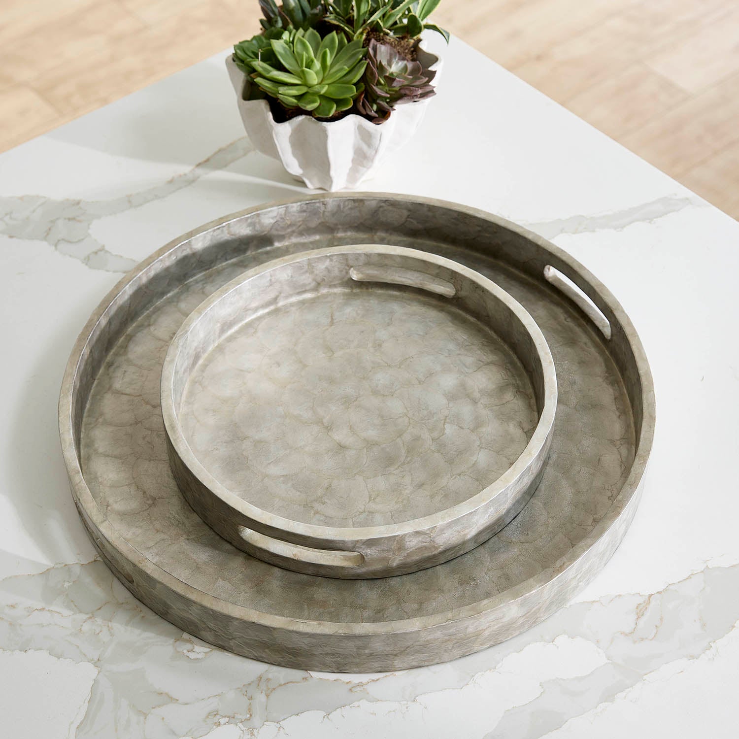 Cyan Design x J Kent Martin Triton Round Tray