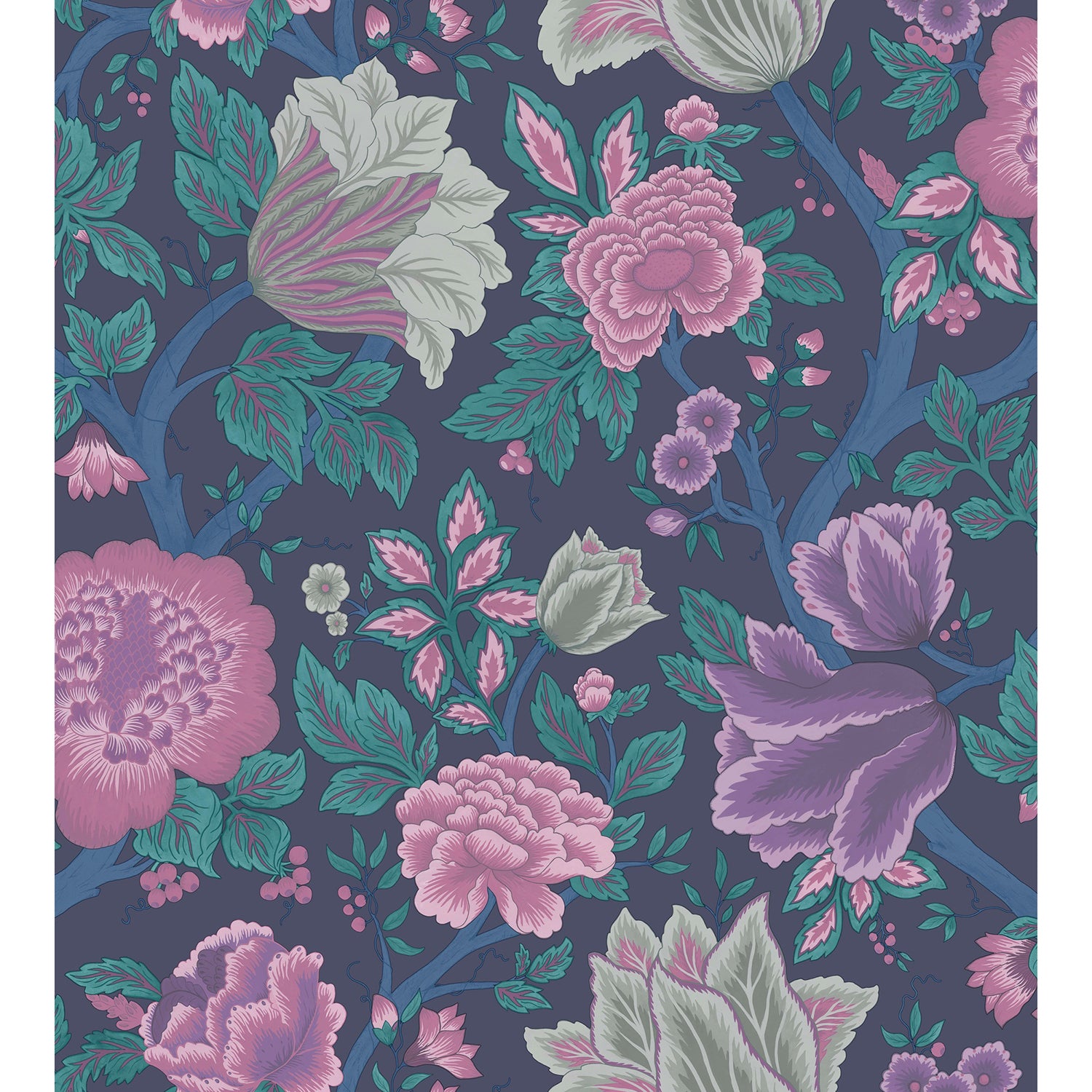 Cole & Son Pearwood Midsummer Bloom Wallpaper