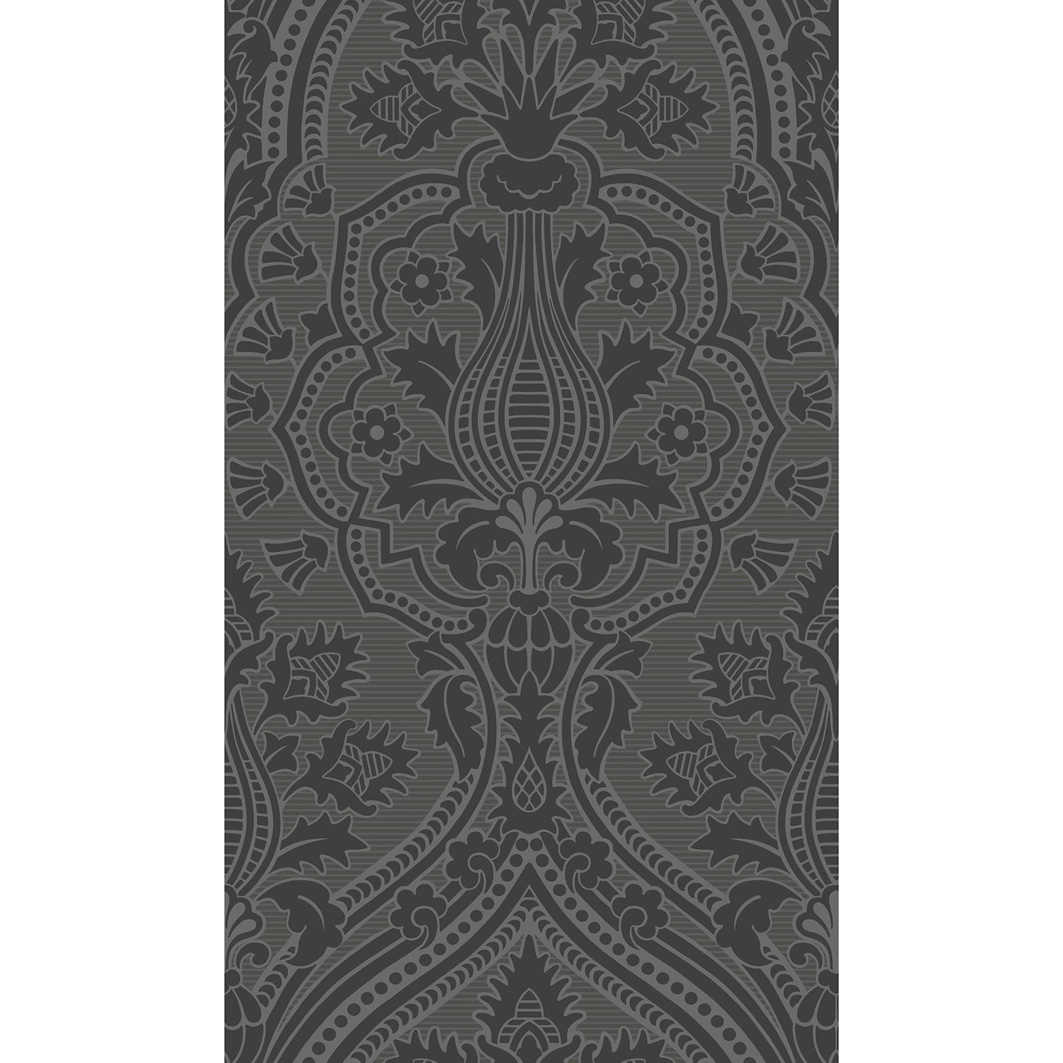 Cole & Son Pearwood Pugin Palace Flock Wallpaper