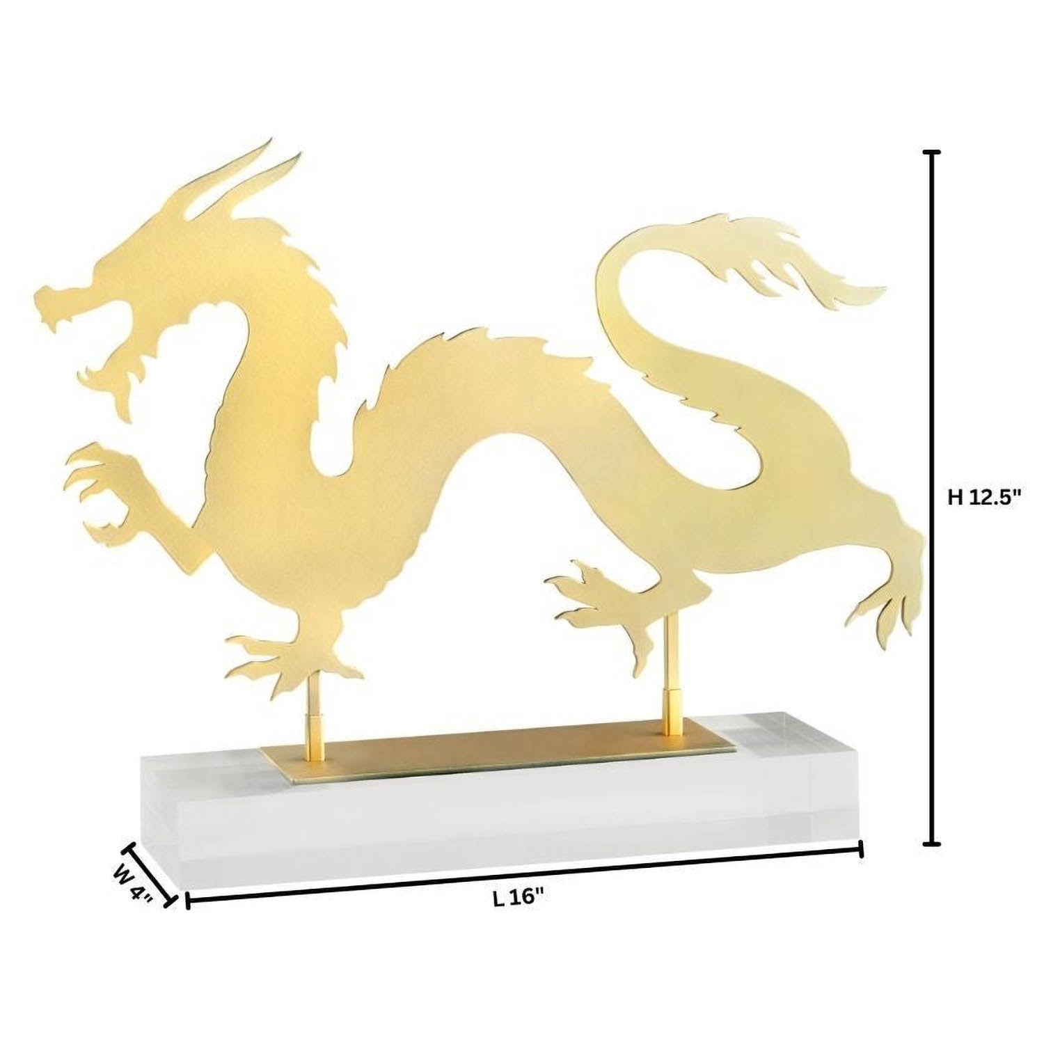 Cyan Design x J Kent Martin Haku Dragon Sculpture