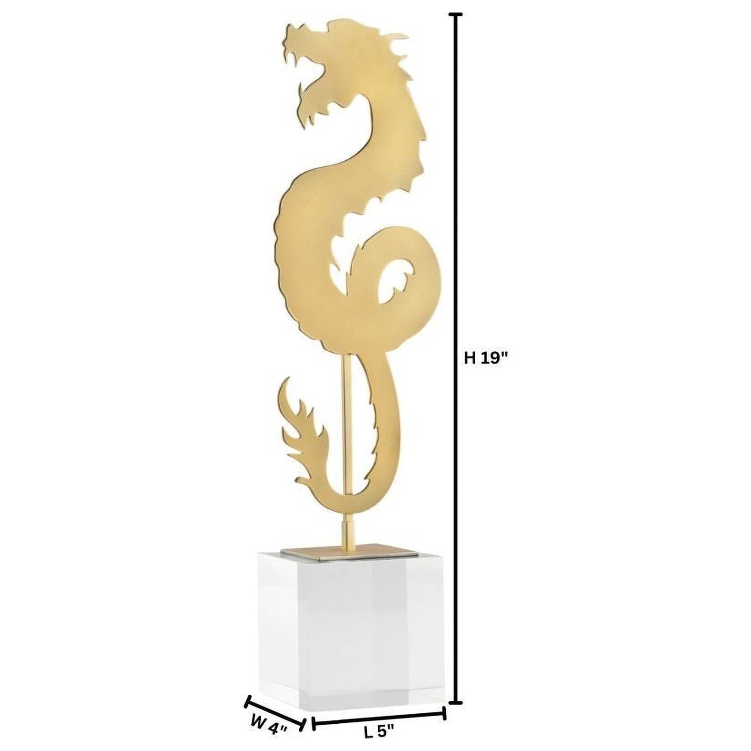 Cyan Design x J Kent Martin Haku Dragon Sculpture