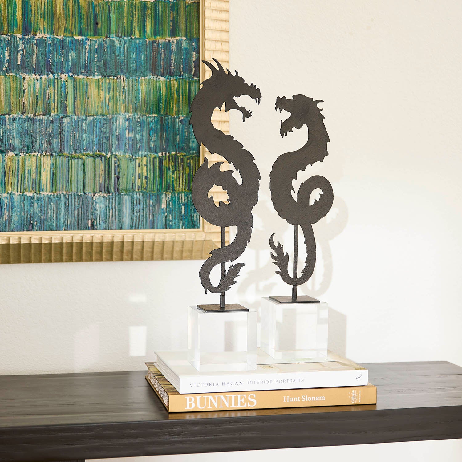 Cyan Design x J Kent Martin Haku Dragon Sculpture