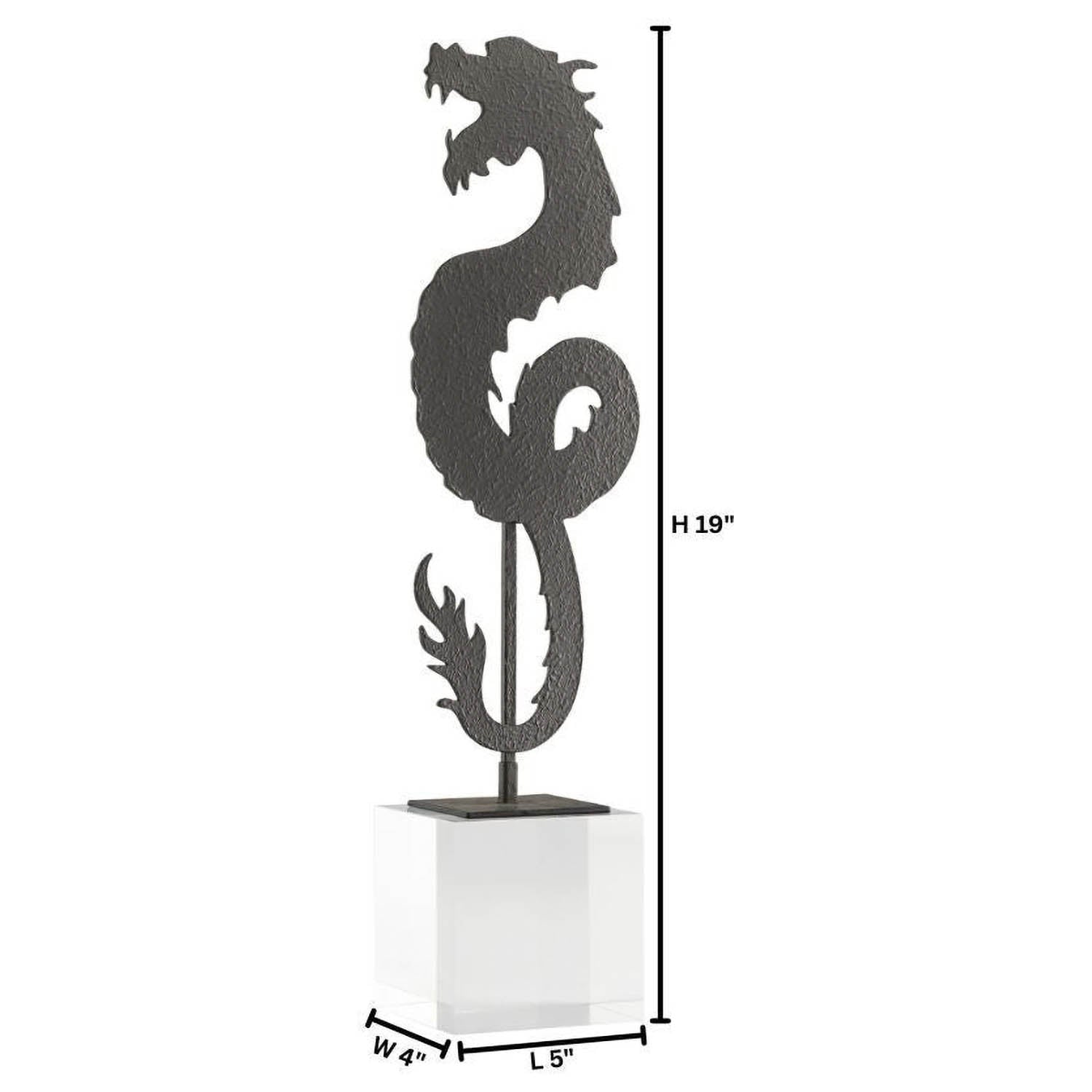 Cyan Design x J Kent Martin Haku Dragon Sculpture