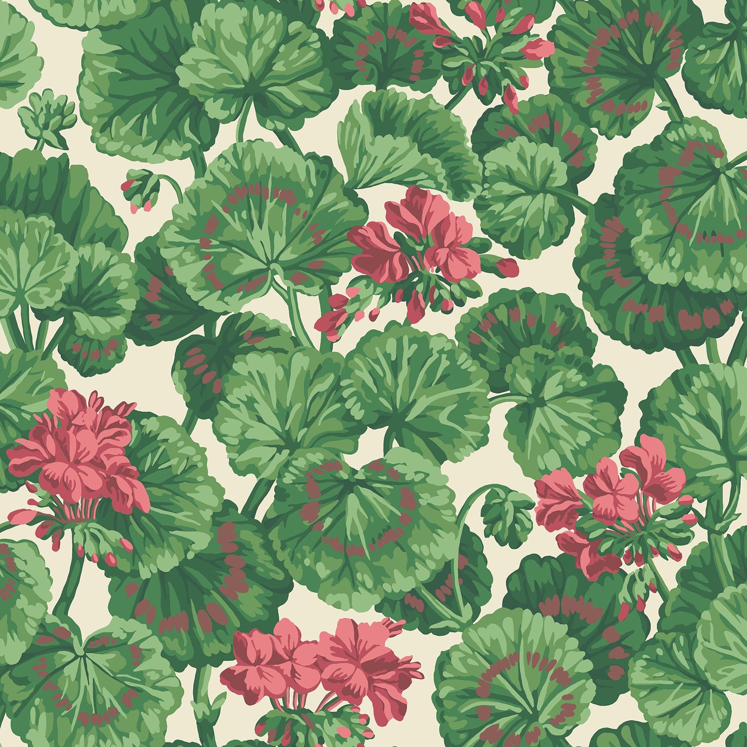 Cole & Son Seville Geranium Wallpaper