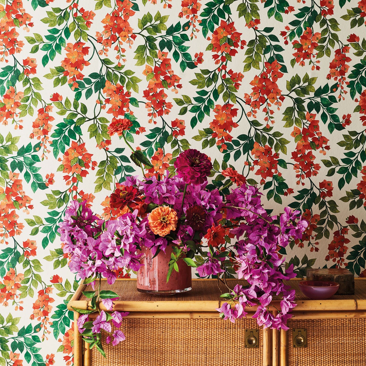 Cole & Son Seville Bougainvillea Wallpaper