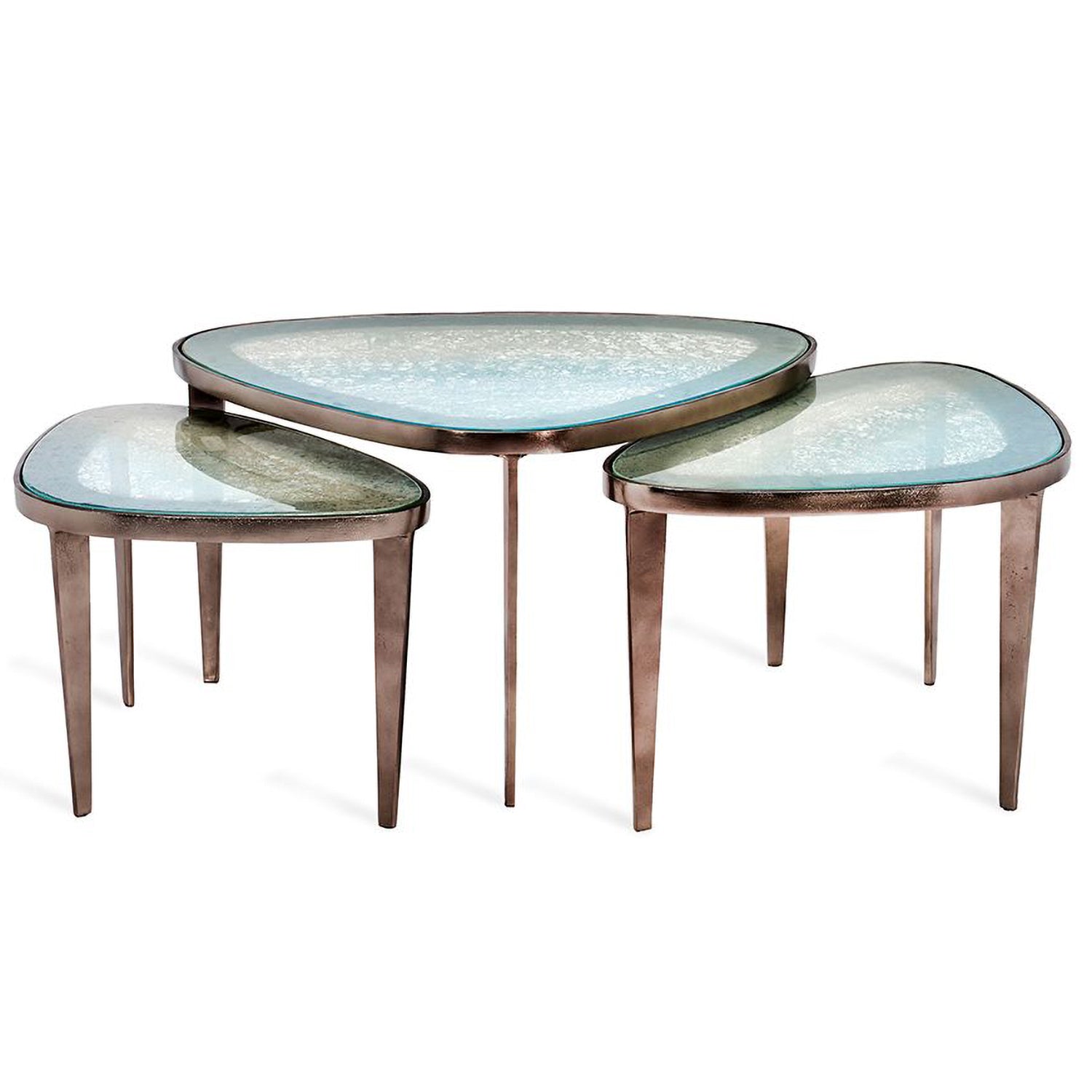Interlude Home Jan Bunching Cocktail Table Set of 3