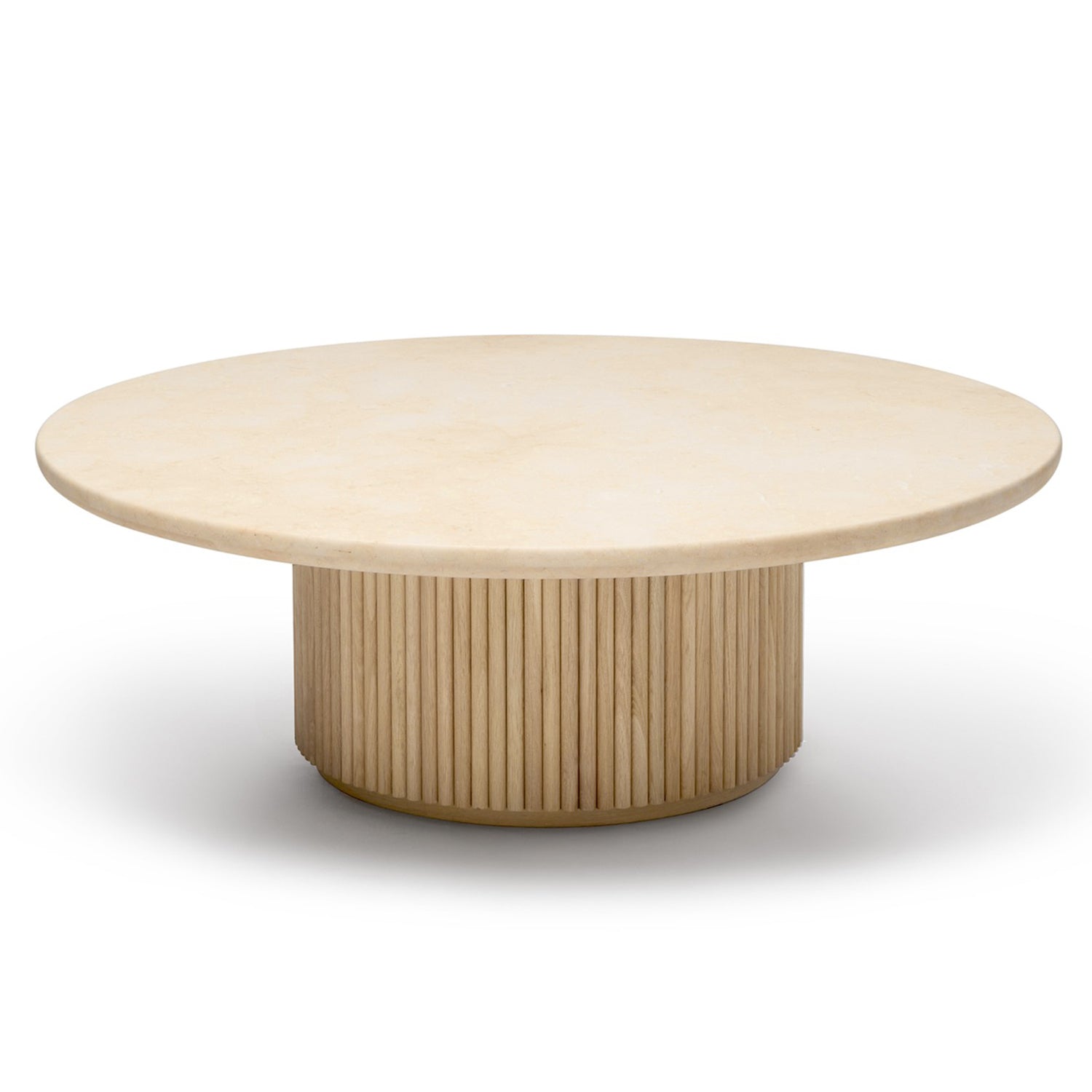 Interlude Home Laurel Honey Round Cocktail Table