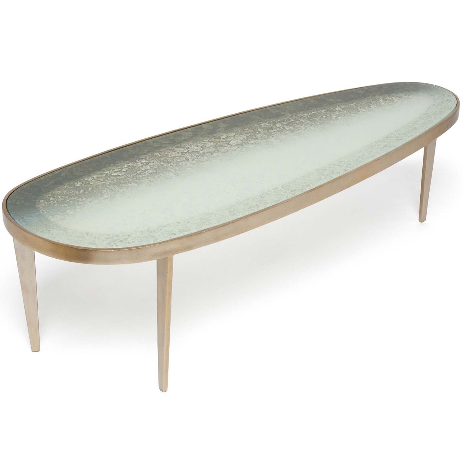 Interlude Home Jan Oval Cocktail Table