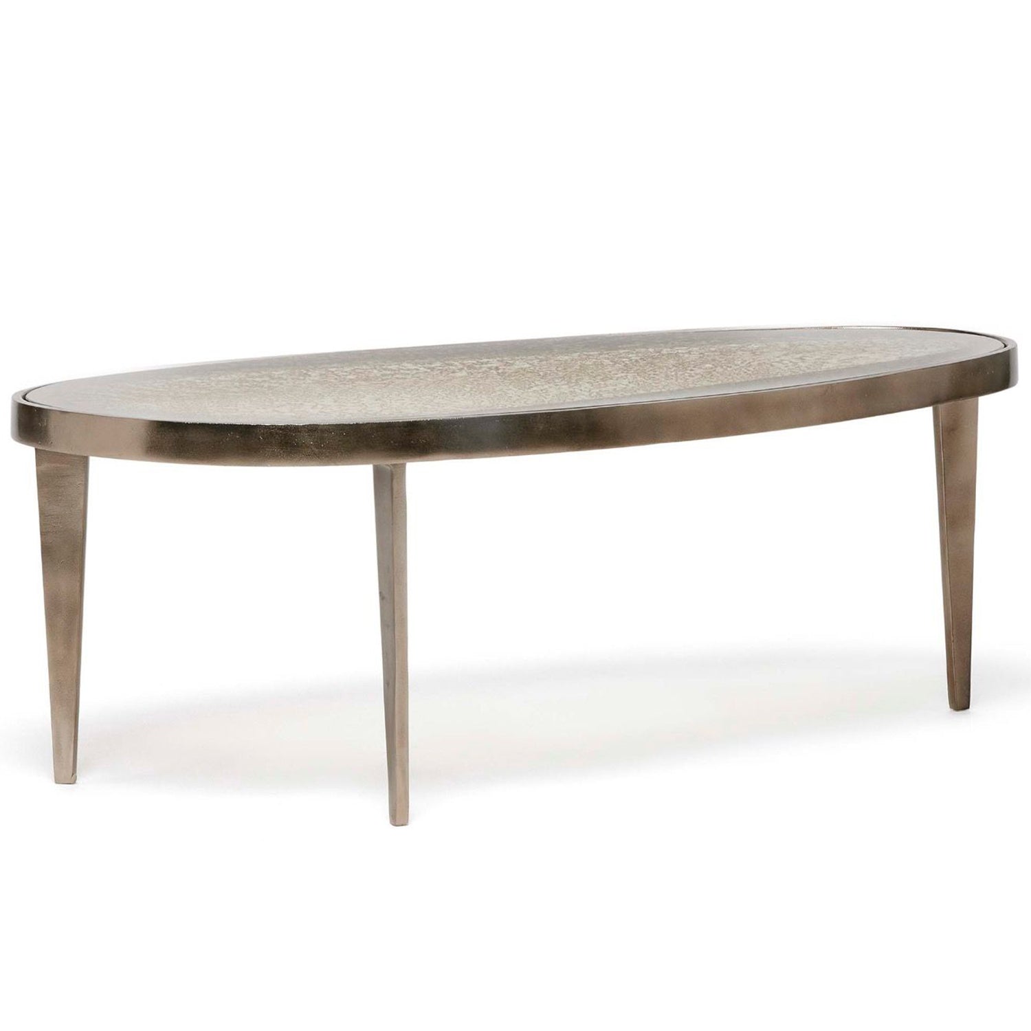 Interlude Home Jan Oval Cocktail Table