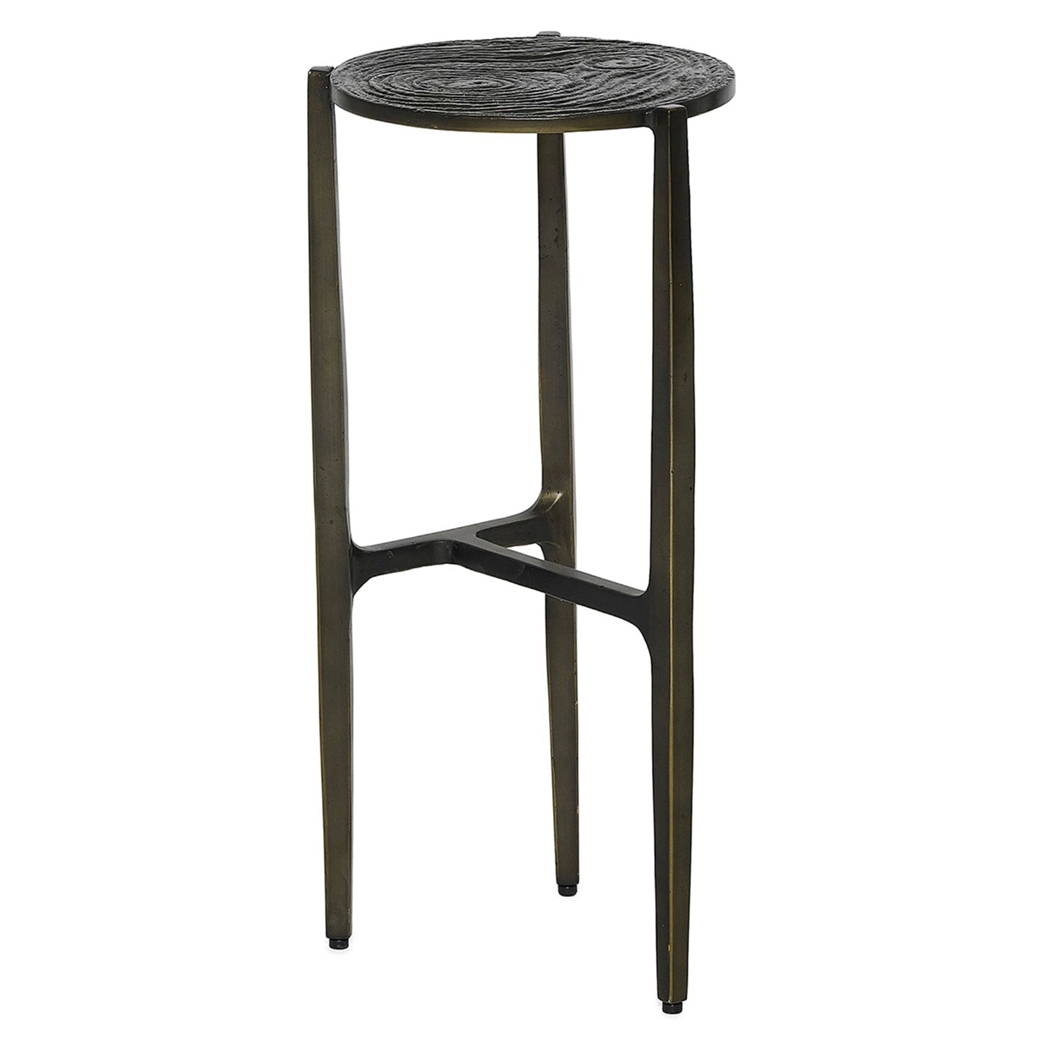 Interlude Home Ligne Deep Bronze Drink Table