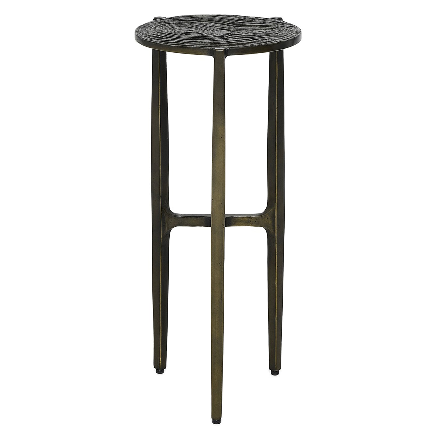 Interlude Home Ligne Deep Bronze Drink Table