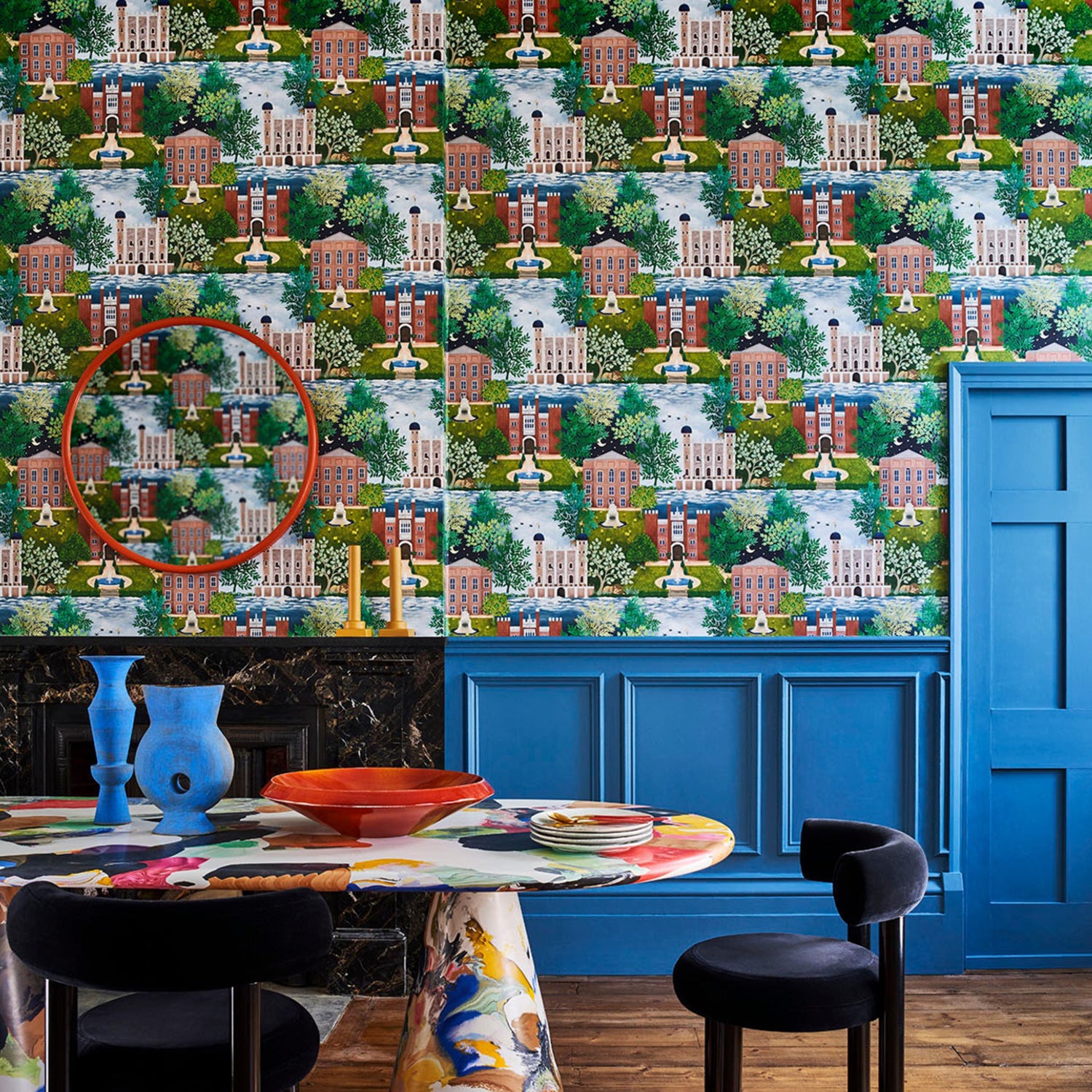 Cole & Son Historic Royal Palaces Great Masters Palace Tales Wallpaper