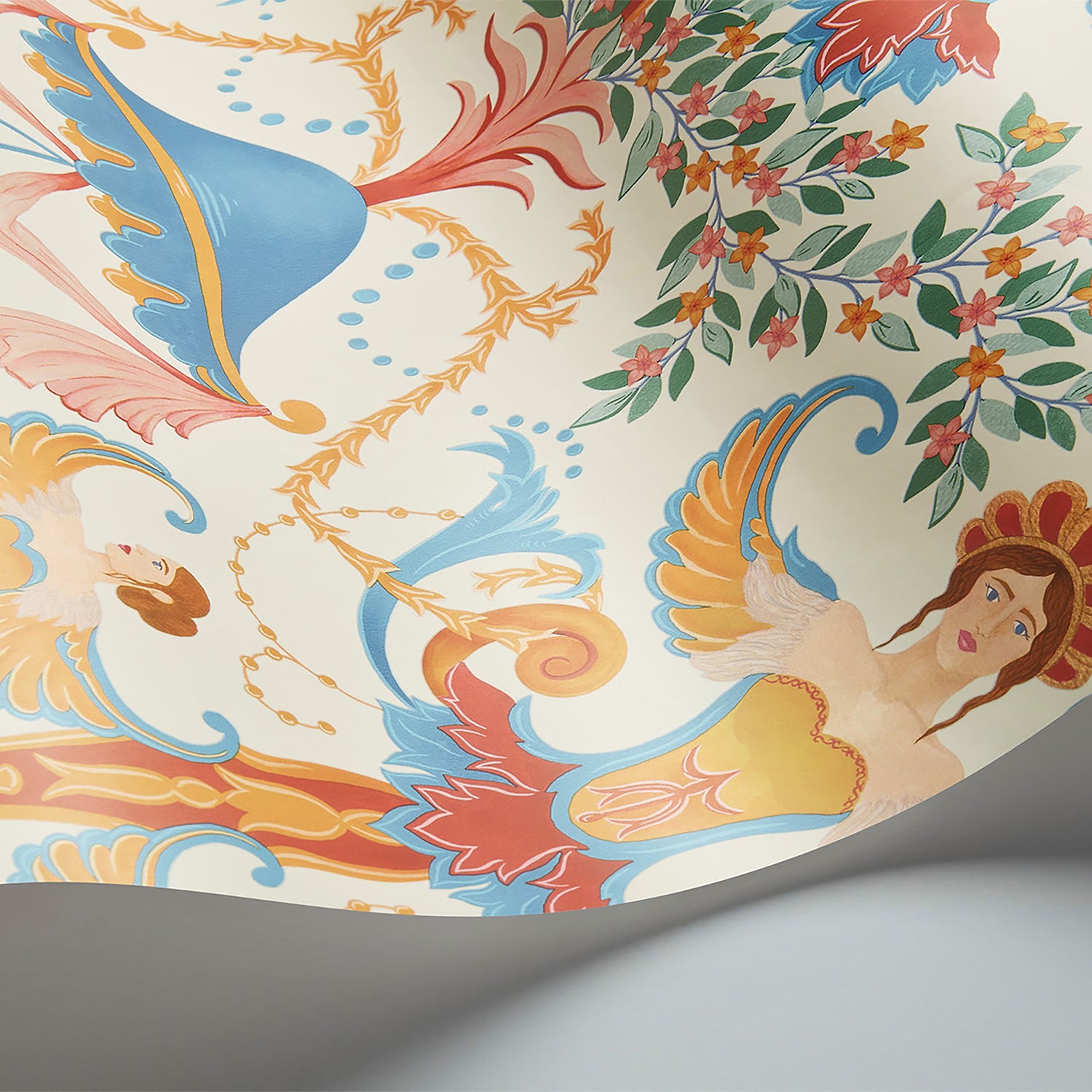 Cole & Son Historic Royal Palaces Great Masters Chamber Angels Wallpaper