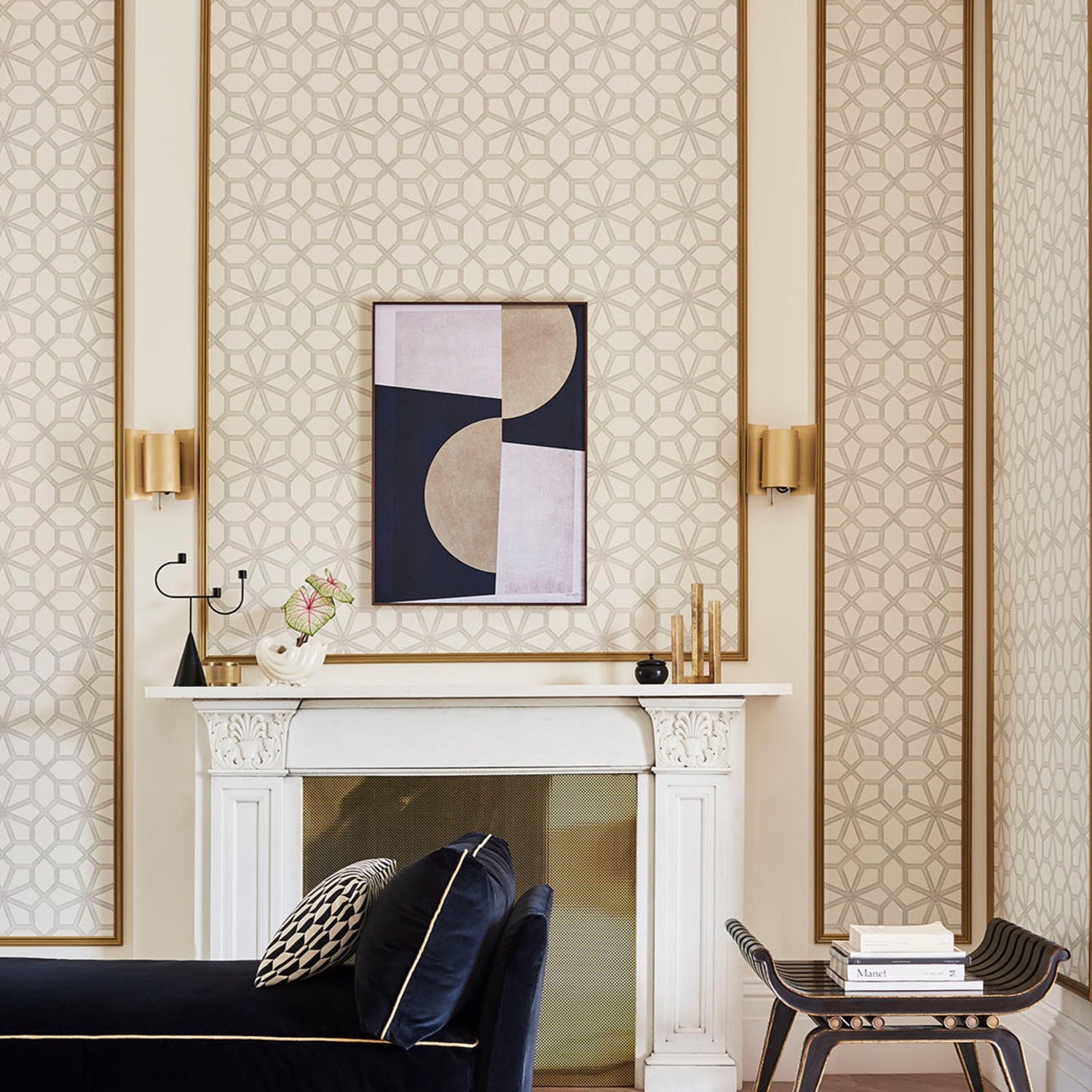 Cole & Son Historic Royal Palaces Great Masters Wolsey Stars Wallpaper