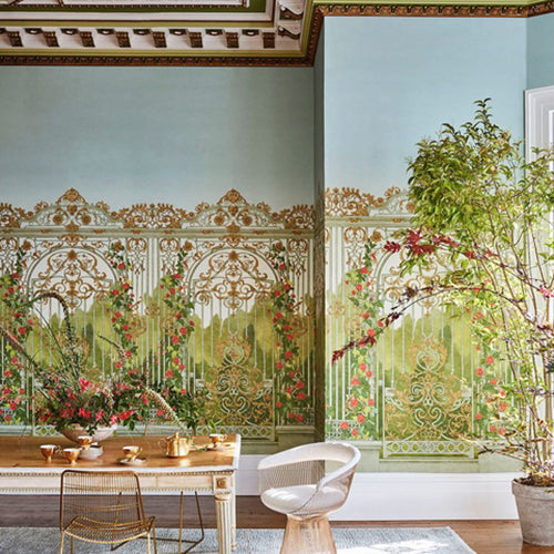Cole & Son Historic Royal Palaces Great Masters Tijou Gate Mural Wallpaper