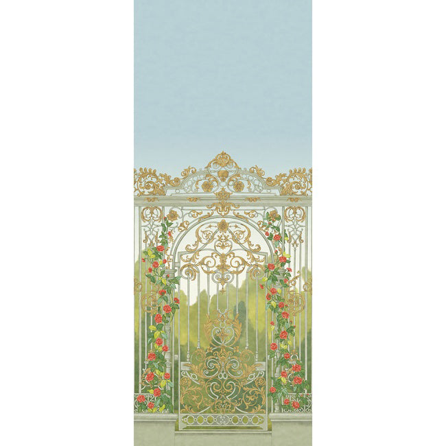 Cole & Son Historic Royal Palaces Great Masters Tijou Gate Mural Wallpaper