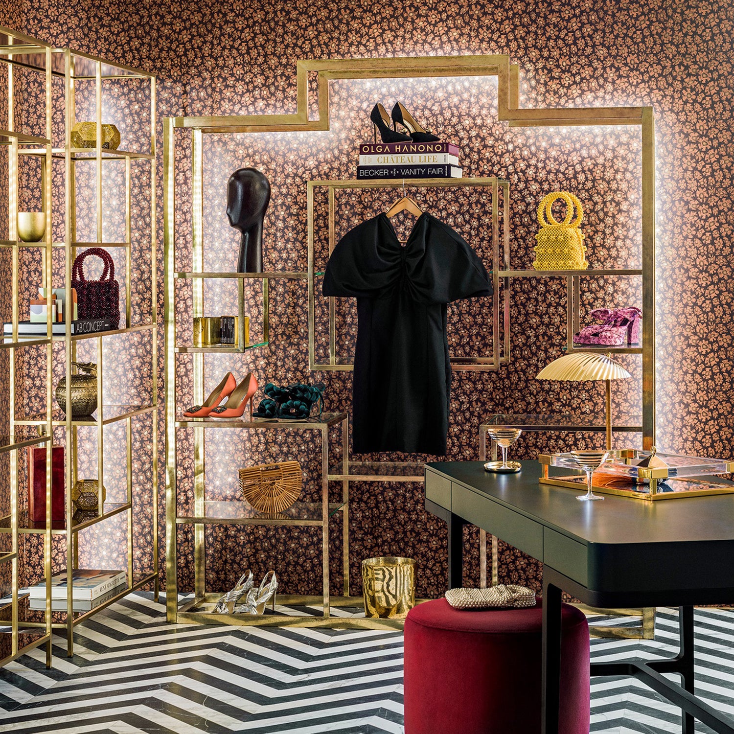 Cole & Son Ardmore Jabula Savanna Shell Wallpaper