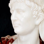 Currey & Co Cristos Marble Bust Sculpture