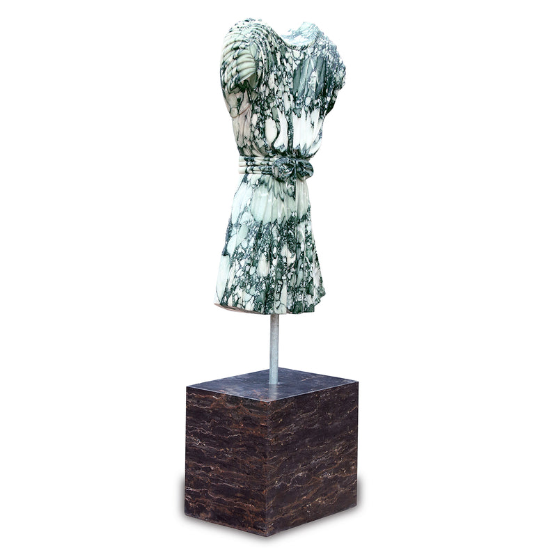 Currey & Co Adara Marble Dress Sculpture