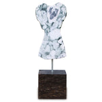 Currey & Co Adara Marble Dress Sculpture