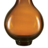 Currey & Co Amber/Gold Peking Long Neck Vase