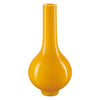 Currey & Co Imperial Yellow Peking Long Neck Vase