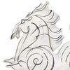 Currey & Co Jumping White Horse Sculpture - Final Sale