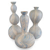 Currey & Co Calm Sea Marbleized Vase Set of 3