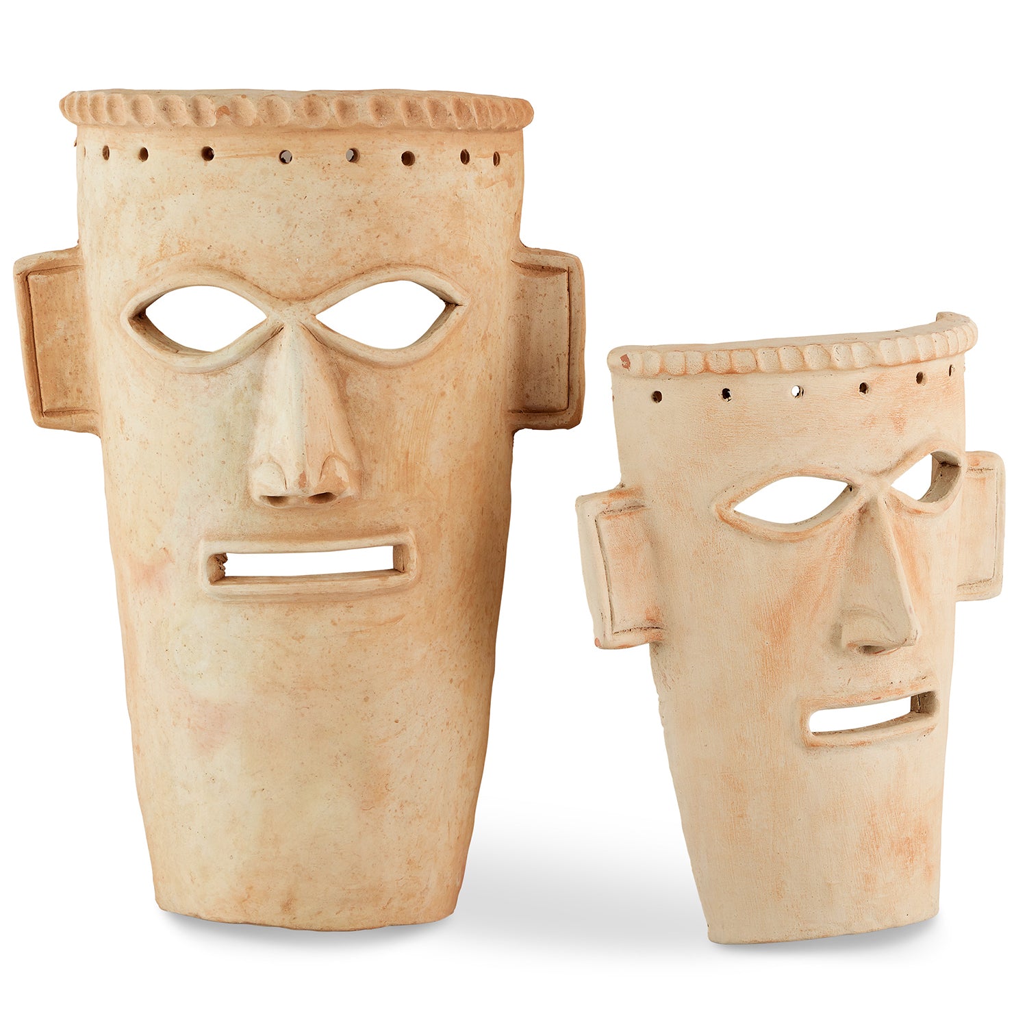 Currey & Co Etu Mask Set of 2 - Final Sale